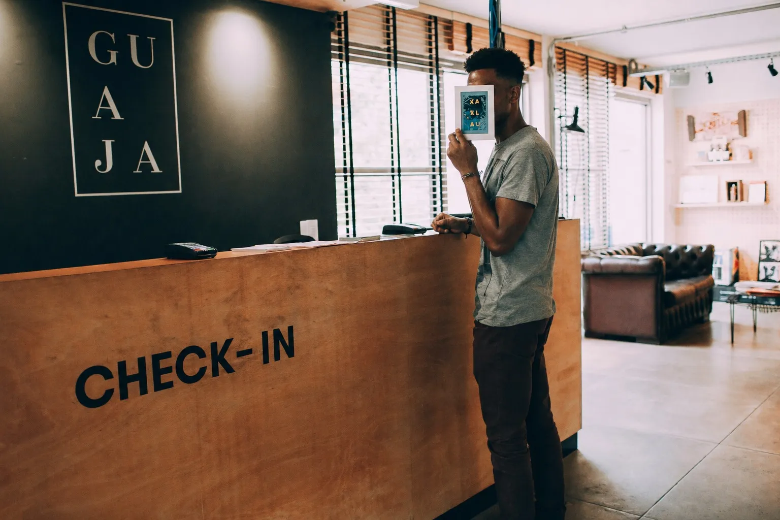 Hotel check-in experience